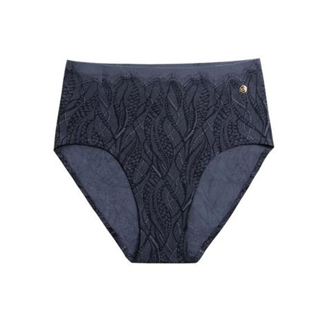 Evelyn Bobbie Intimates Sleepwear Evelyn Bobbie High Waist Retro Bikini Midnight Lace