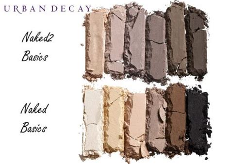 Urban Decay Naked Basics Palette Swatches