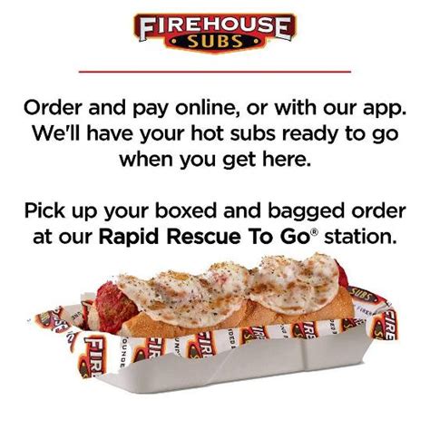 Menu At Firehouse Subs Corporate Square Fast Food Slidell Gause Blvd