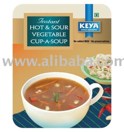Hot And Sour Vegetable Soup India Keya Price Supplier 21food