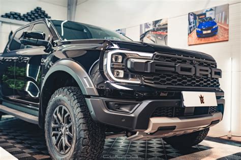 FORD RAPTOR CZARNY Detailing Crew I Auto Detailing Warszawa Bemowo