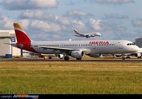 Airbus A Iberia Ec Ixd Airteamimages