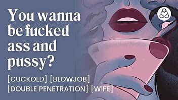 Cuckolding Wife Gets Double Penetration And Begs For Anal Creampie She Wants Two Big Dicks In