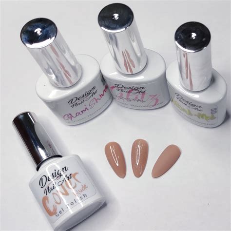 Gel Polish Cover Nude DesignNailArt