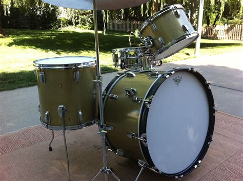 1950s Wfl Down Beat 1974 Ludwig Cob Supraphonic Snare Sparkle