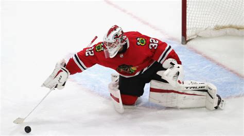 Blackhawks Kevin Lankinen Is Easily The Teams Top Goaltender Of