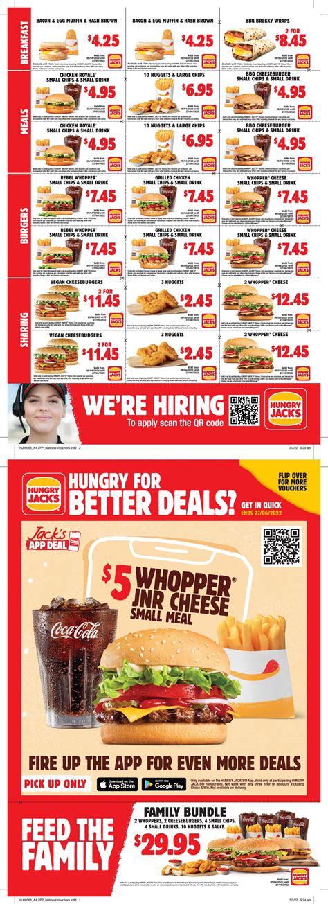 Hungry Jack Vouchers 3