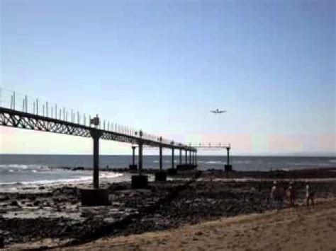 Planes Landing At Arrecife Airport Lanzarote YouTube