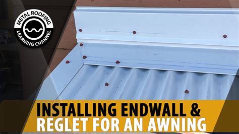 wall flashing standing seam roof