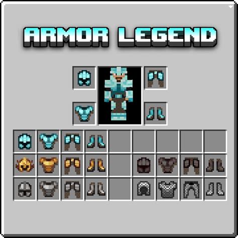 Tax Armor Legend Minecraft Resource Packs Curseforge