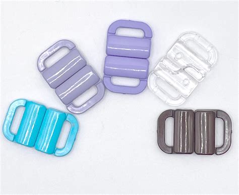 Fastener Bikini Sports Bra Front Back Clip For Mm Strap Each