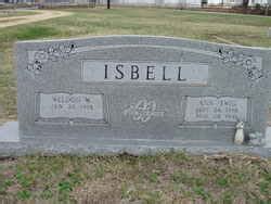 Weldon W Isbell Homenaje De Find A Grave