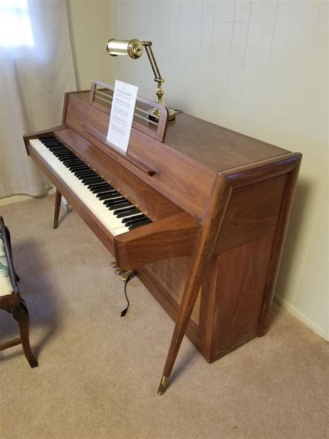 Mcm Baldwin Spinet Piano New To Me Rmidcentury