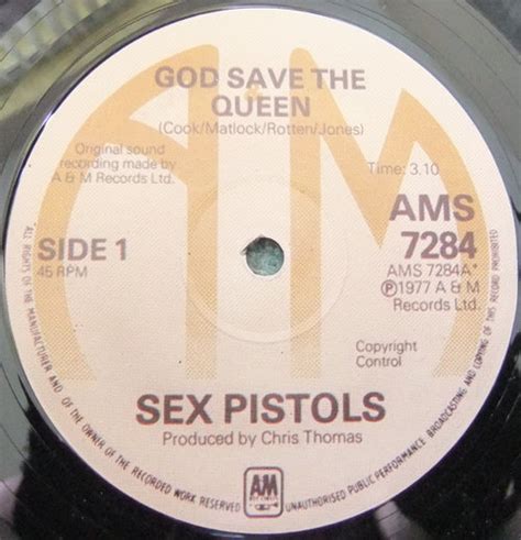 God Save The Sex Pistols A M God Save The Queen Counterfeit