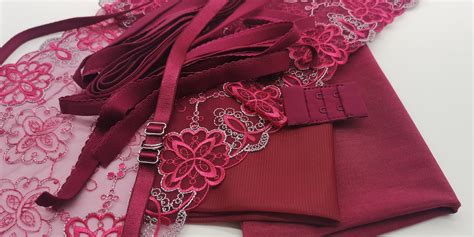 Bra Lingerie Making Non Stretch Lace Kit Chinese Beauty 21cm Wide Etsy