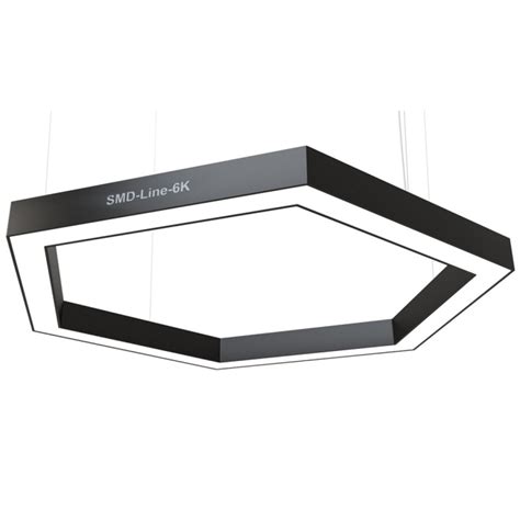 Светодиодный профильный светильник SMD-Line-6K Шестигранник 60W 530mm ...