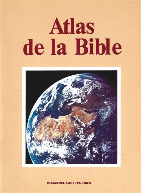 Atlas Bibliques Bibliorama