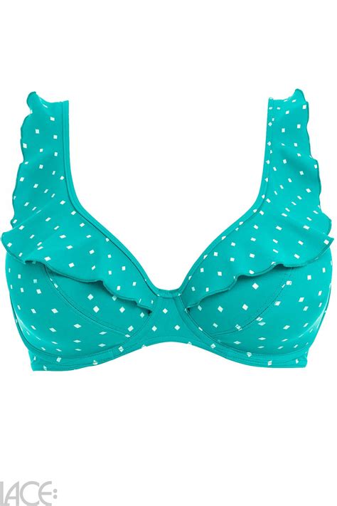 Freya Swim Jewel Cove Bikini BH Tiefes Dekolleté G K Cup MARINE Lace de