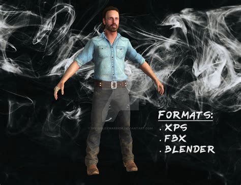 walking dead rick grimes  invisiblexwarrior  deviantart