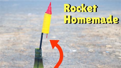 How To Make Rocket At Home Diwali Crackers YouTube