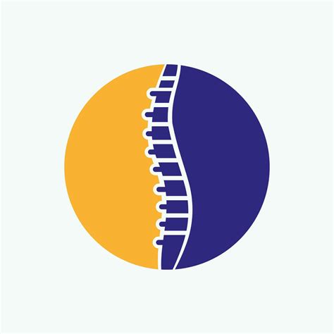 Letter O Orthopedic Health Bone Logo Design With Back Bone Icon. Bone