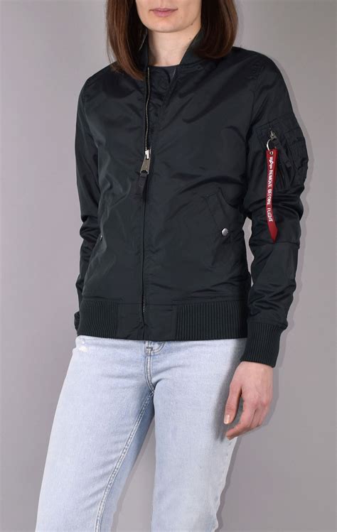 Женская ветровка-бомбер ALPHA INDUSTRIES TT MA-1 dark petrol, купить в ...