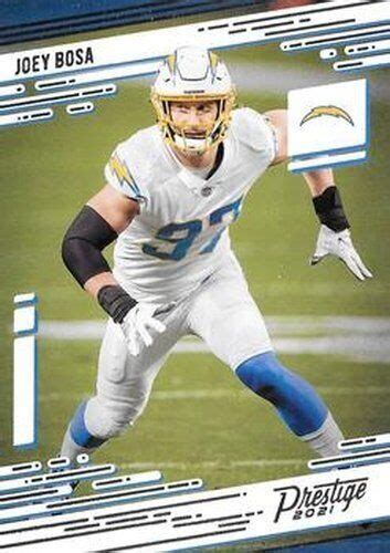 194 Joey Bosa Los Angeles Chargers 2021 Panini Prestige Football