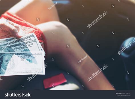 Man Give Money Naked Woman While Stock Photo 1029772774 Shutterstock