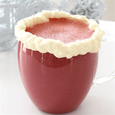 Red Velvet Santa Hot Chocolate Pankobunny