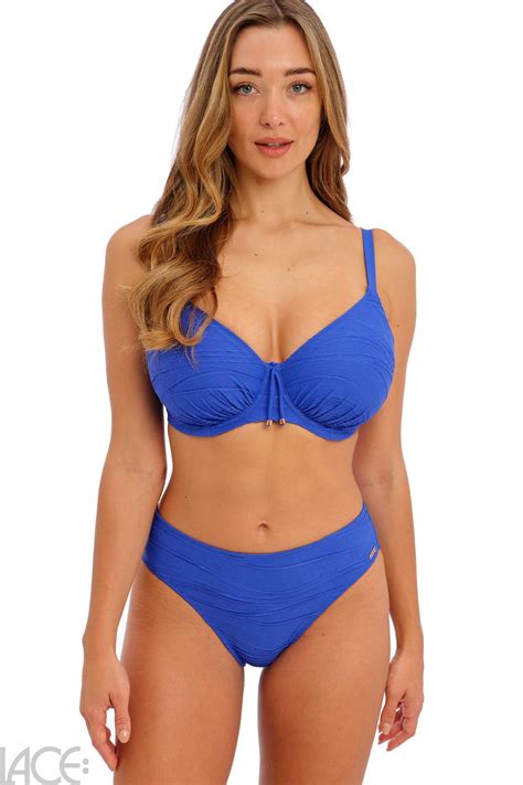 LACE Fantasie Swim Beach Waves Bikini Tai Trusse ULTRAMARINE Lace Dk