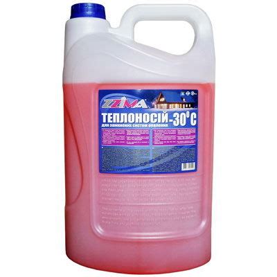 Жидкость для систем отопления Теплоноситель (-30° C) 10 л в наличии ...