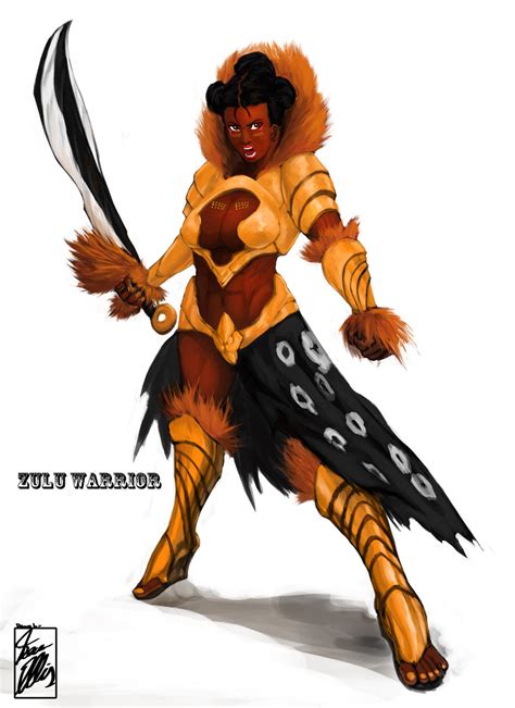 Zulu Warrior by MONSTA-E on DeviantArt