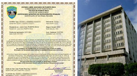 Obtener Certificado De Antecedentes Penales Puerto Rico