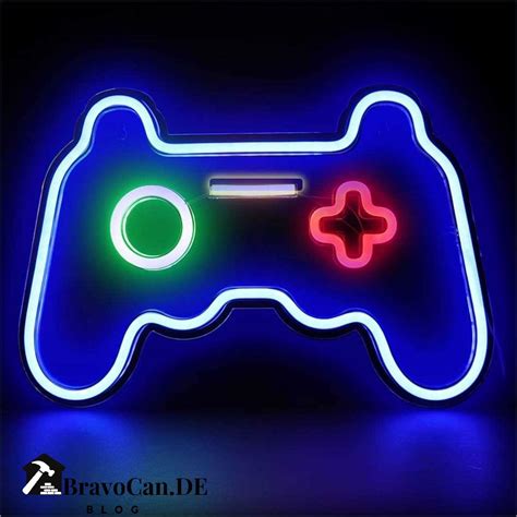 Led Wandleuchte Gaming Perfekte Beleuchtung für Gamer – Bravocan.DE