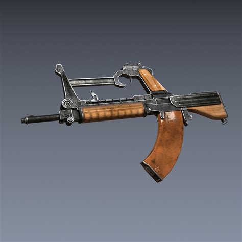 폭행 라이플 Konstantinov SA-01 3D 모델 - TurboSquid 976636