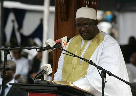 Gambia's new president commits to end human rights abuses