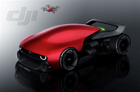 Dji Mavic Car On Behance