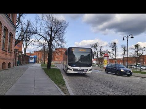 Przejazd MAN NL330 Lion s City 12C EfficientHybrid 700 MZK Toruń