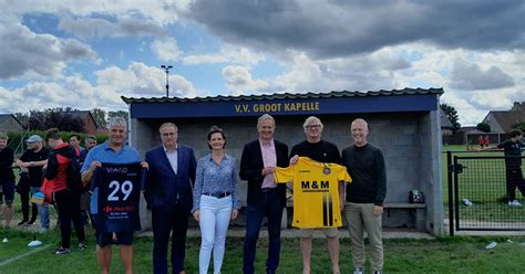 voetbalclubs kapelle op den bos fuseren gemeente investeert miljoen