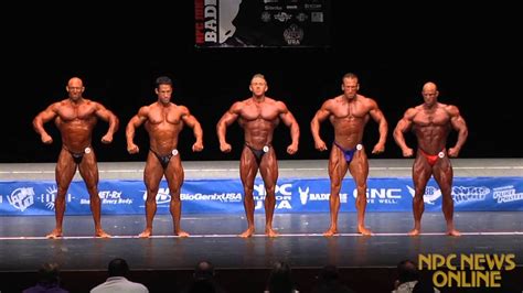 Men S Bodybuilding Light Heavyweight 1st Callout At The 2013 NPC Junior