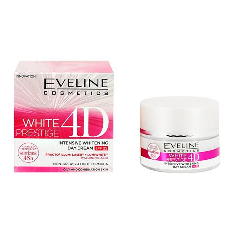 Крем для лица `EVELINE` WHITE PRESTIGE 4D дневной (интенсивно ...
