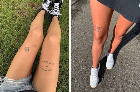 Above Knee Tattoo And Caring Tips Fashionactivation