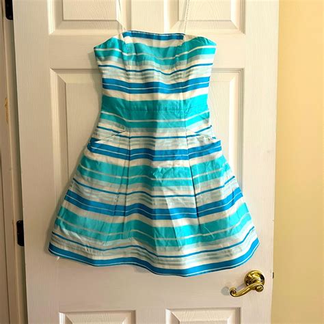 Strapless Lilly Pulitzer Dress Gem