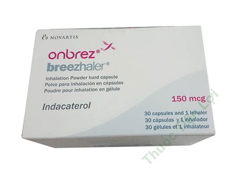 Onbrez Breezhaler Cap 150Mcg 3X10S - Thuốc Tiện Lợi