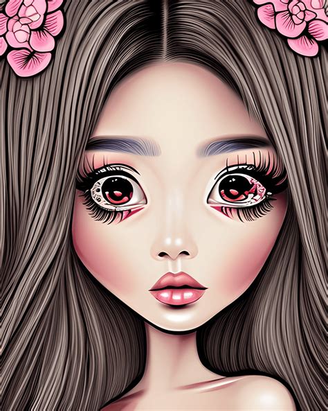 Glamorous Latina With Expressive Eyes Creative Fabrica