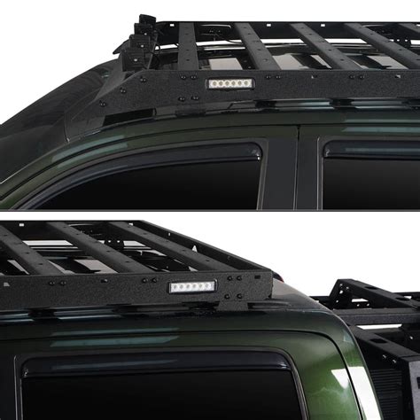 Tundra Roof Rack With Lights For 2007 2013 Toyota Tundra Crewmax U Box Offroad