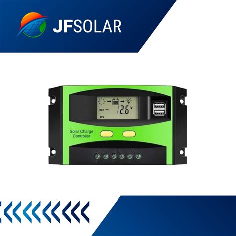 REGULADOR DE CARGA 50A PWM DISPLAY DIGITAL JF Solar Argentina