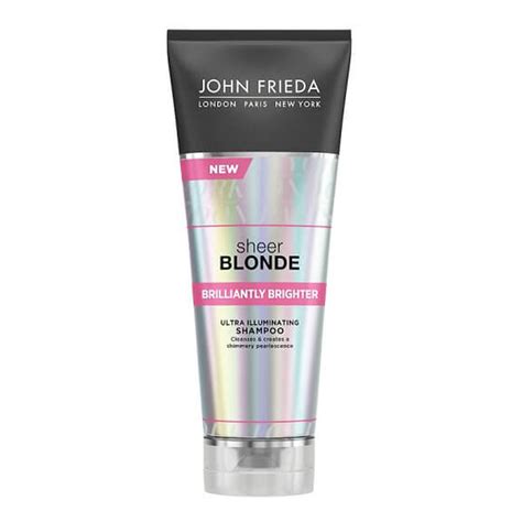 JOHN FRIEDA SHEER BLONDE Szampon rozświetlający nadający połysk do włosów blond Brilliantly