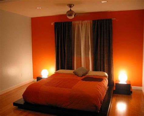 Fabulous Orange Bedroom Decorating Ideas And Designs Orange Bedroom Walls Bedroom Colors