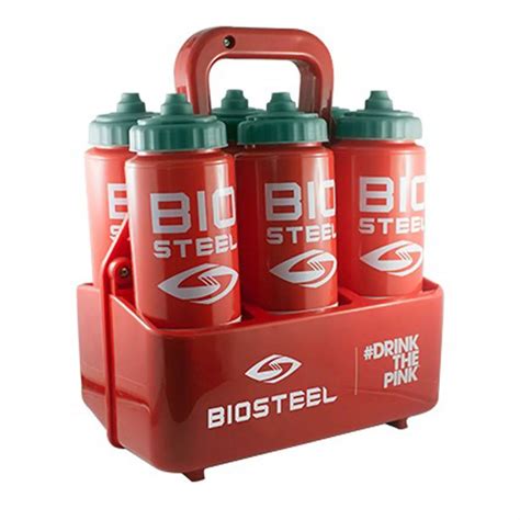 Biosteel Team Water Bottle Carrier Holds 6 Water Bottles Sportchek